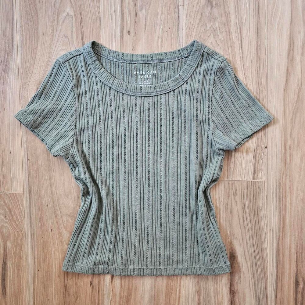 American Eagle Cropped Baby Tee